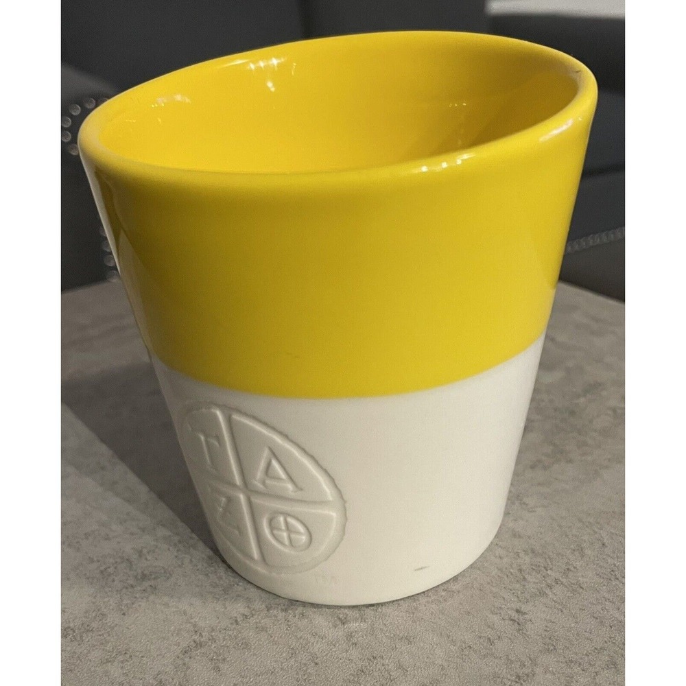 Starbucks 2012 Bone China TAZO Slanted 8oz Tea Cup/Mug